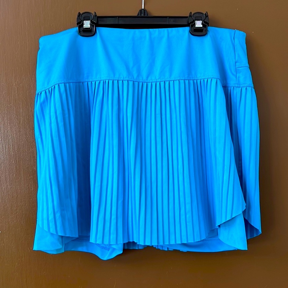 Lucky in Love - Hi-Brid Pleated Skort-short - Turquoise - L